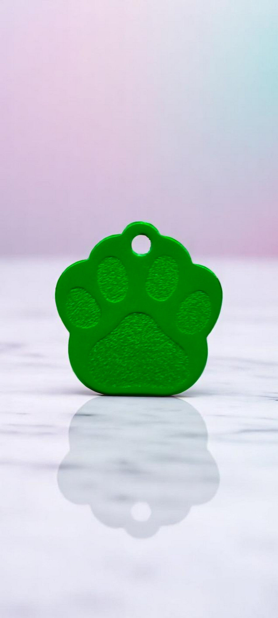 Médaillon patte vert