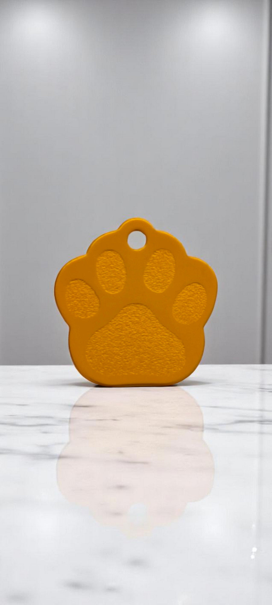 Médaillon patte orange