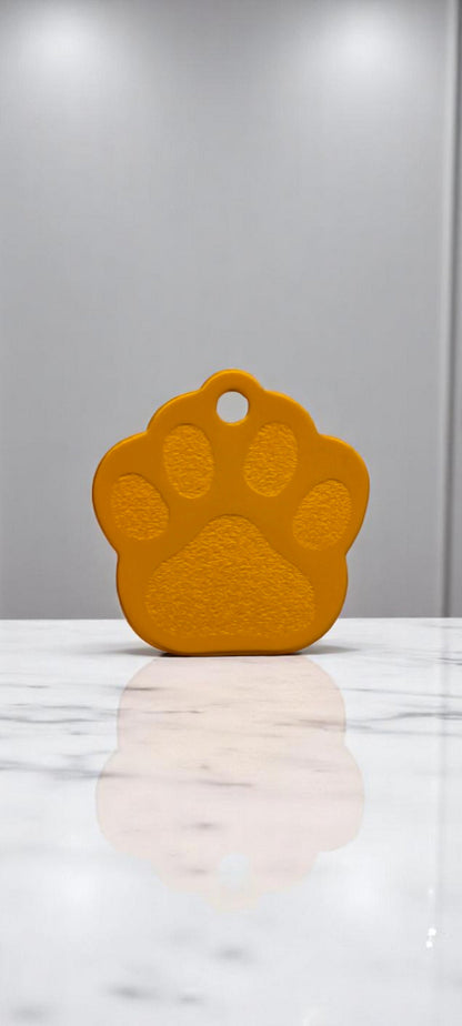 Médaillon patte orange