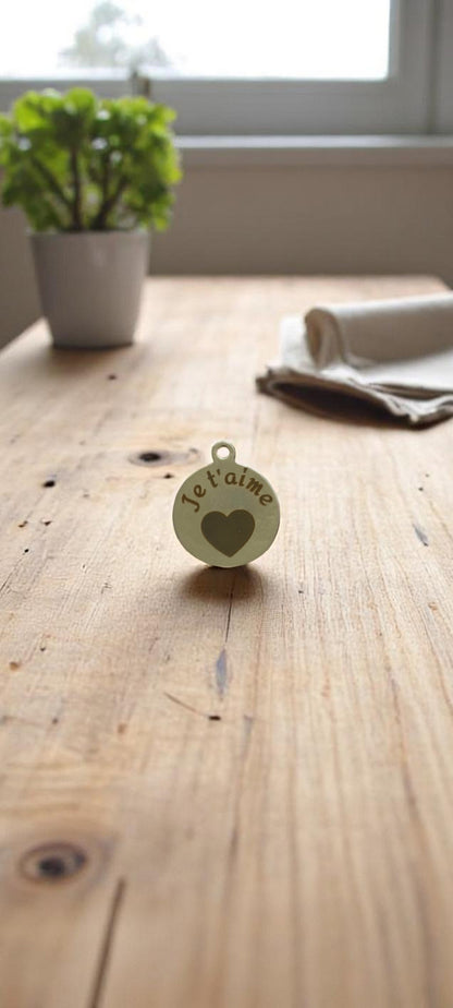 Petit pendentif rond