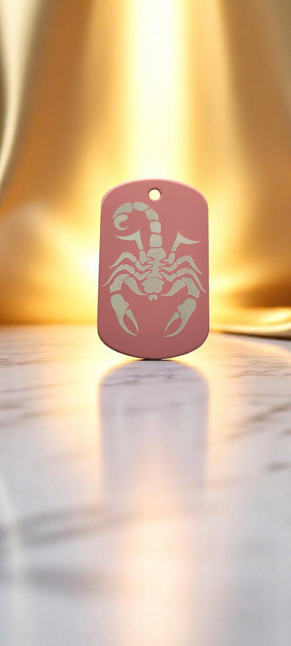 Targa militare rosa chiaro