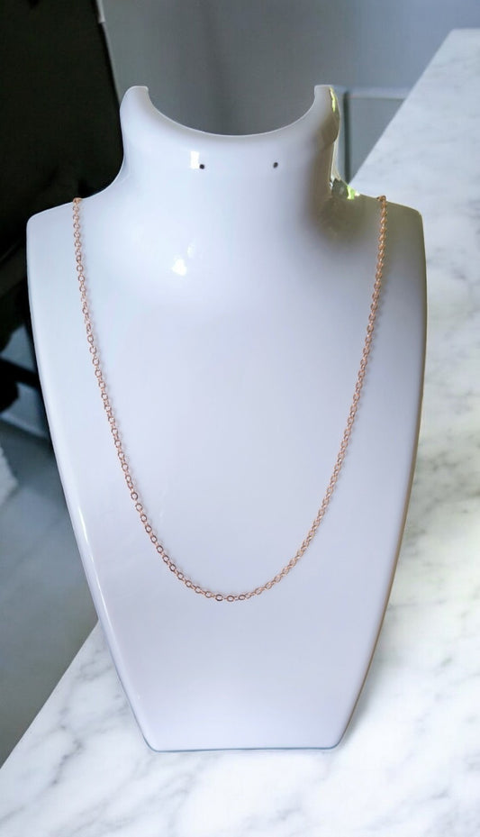 Chaîne sur mesure rose gold