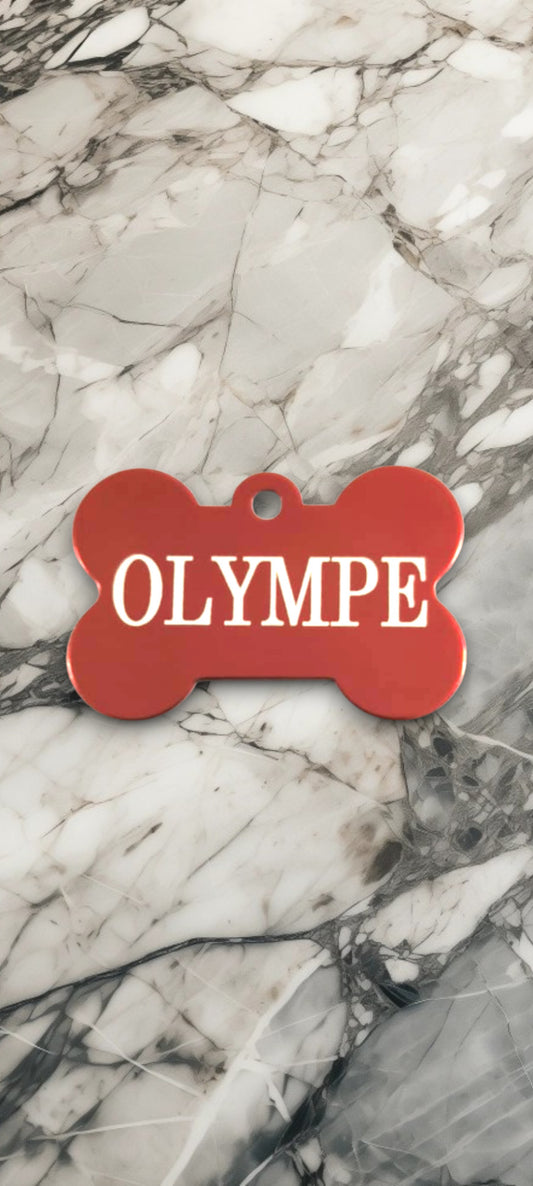 Medaglione di osso rosso